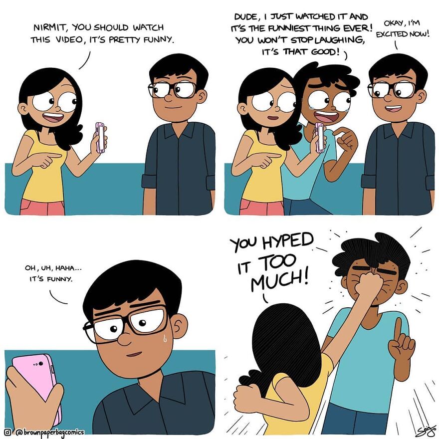 Indian Artist Creates Satirical Comics About Indian Families Inspired By Real-Life Experiences (New Pics)