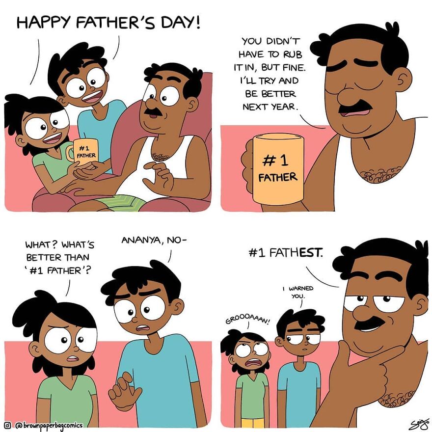 Indian Artist Creates Satirical Comics About Indian Families Inspired By Real-Life Experiences (New Pics)