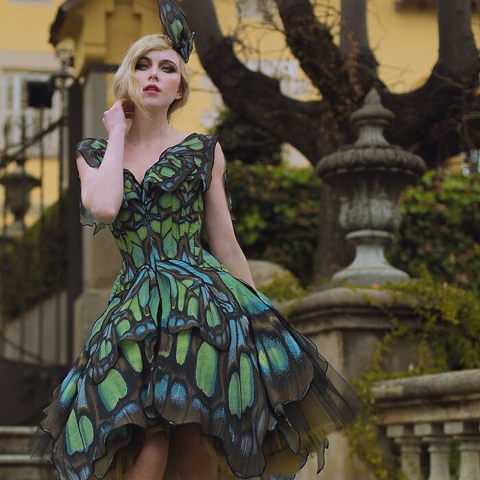 Meet Bibiana Berenguer's Amazing Butterfly Dresses (Interview With Artist)