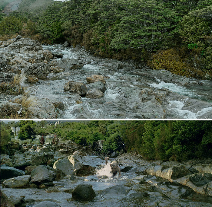 Gollum Goes Fishing - Mangawhero Falls