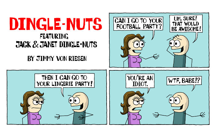 Let's Talk About Sex-Ism? Meet Jack And Janet Dingle-Nuts!