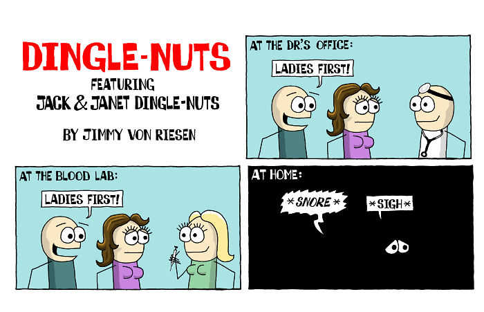 Let's Talk About Sex-Ism? Meet Jack And Janet Dingle-Nuts!