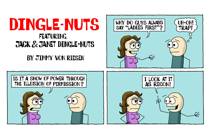 Let's Talk About Sex-Ism? Meet Jack And Janet Dingle-Nuts!