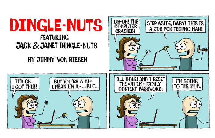 Let's Talk About Sex-Ism? Meet Jack And Janet Dingle-Nuts!