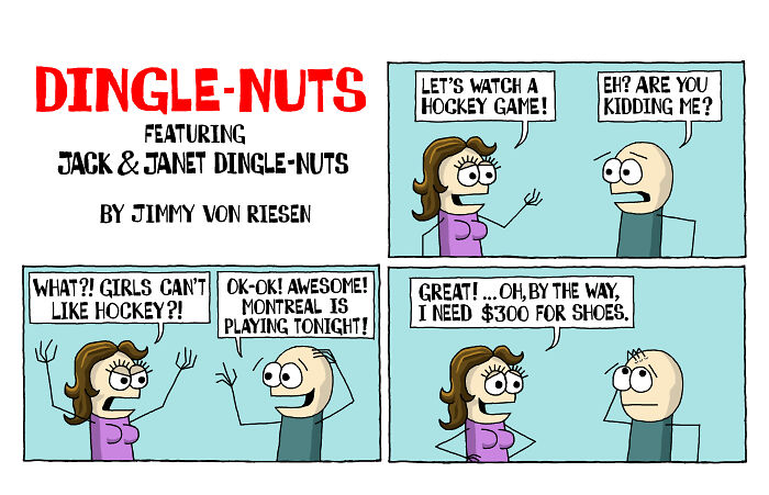 Let's Talk About Sex-Ism? Meet Jack And Janet Dingle-Nuts!