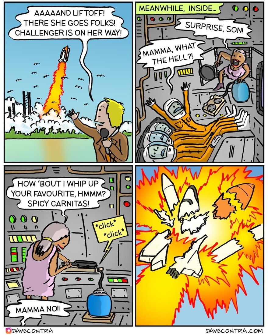 New Comics With Unexpectedly Dark Twists By Dave Contra