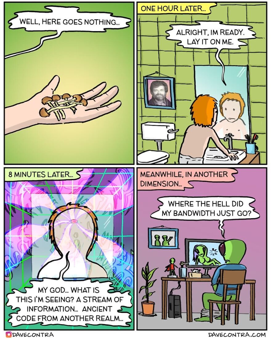 New Comics With Unexpectedly Dark Twists By Dave Contra