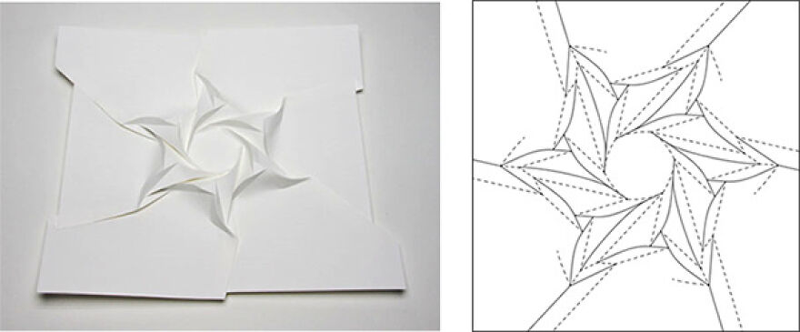 Origami Created By Jun Mitani Origami Created By Jun Mitani