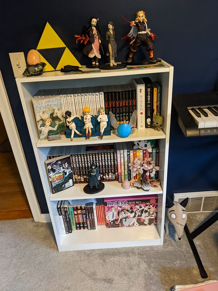 My Manga Collection. (I Would Post A Picture Of My Dogs But Everyone Else Already Did That Haha)