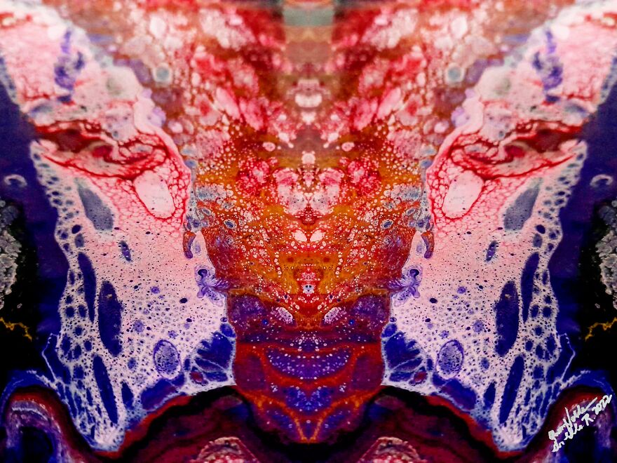 Hallucinating Art By Queennoble Dr. Elle Ramirez