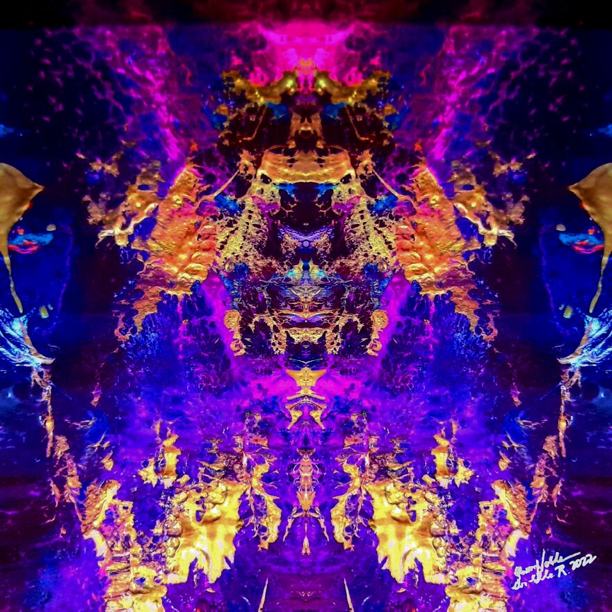 Hallucinating Art By Queennoble Dr. Elle Ramirez