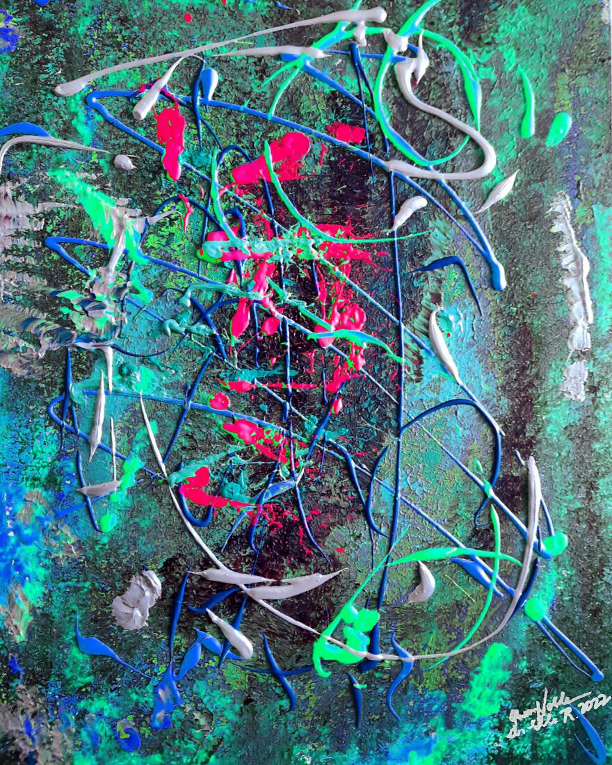 Hallucinating Art By Queennoble Dr. Elle Ramirez