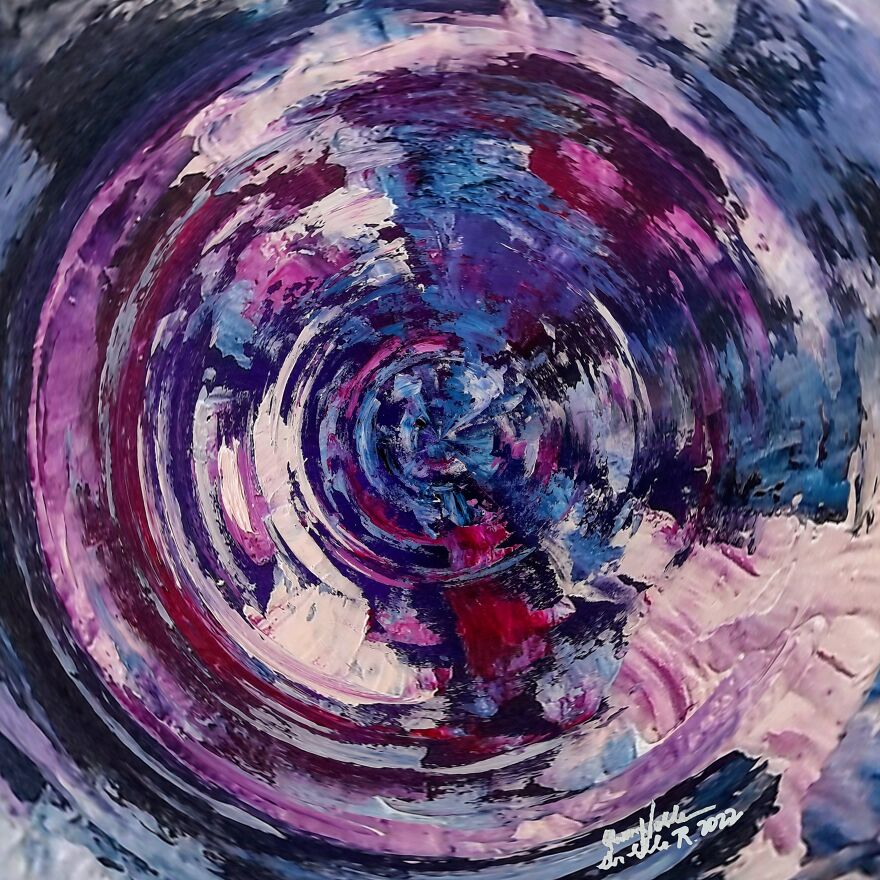 Hallucinating Art By Queennoble Dr. Elle Ramirez