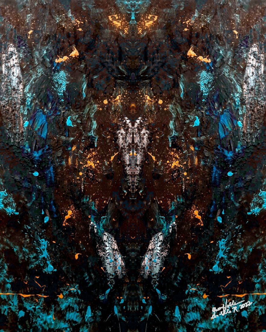 Hallucinating Art By Queennoble Dr. Elle Ramirez