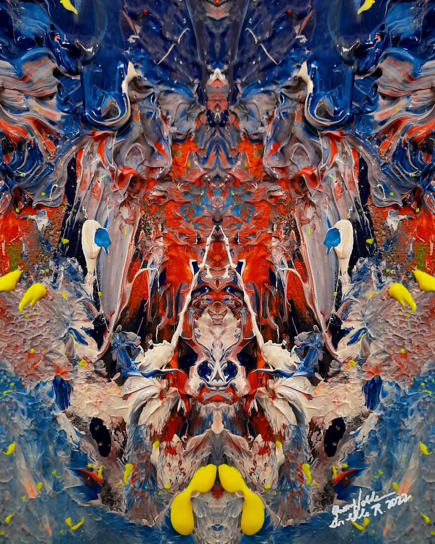 Hallucinating Art By Queennoble Dr. Elle Ramirez