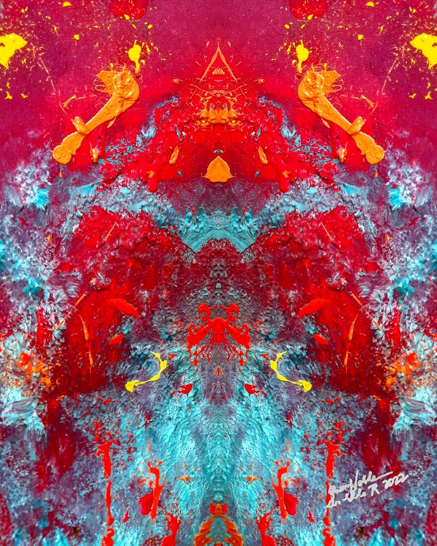 Hallucinating Art By Queennoble Dr. Elle Ramirez