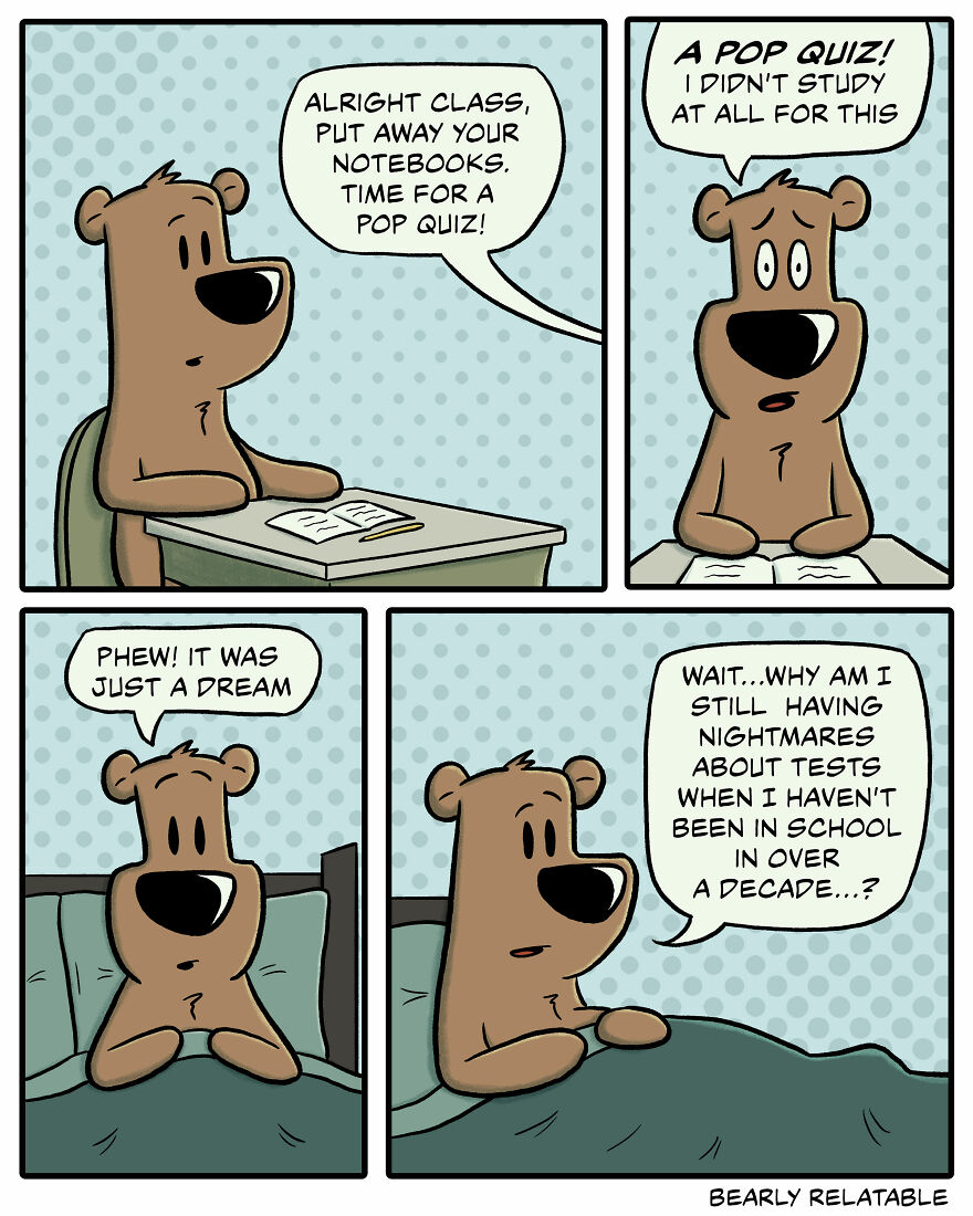 Bearly Relatable Comic