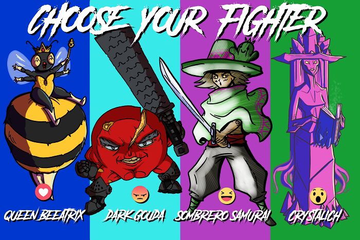 I Made An Original Character Tournament And Got People To Vote For The Champion - Who Would You Choose?