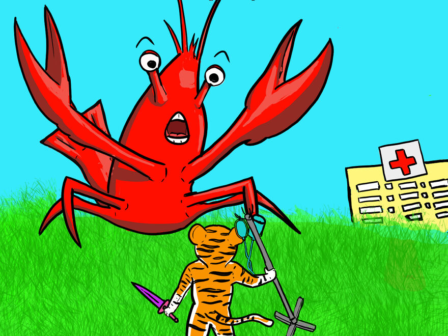 Russian Artists Make A Flash Mob With Art In Support Of A Little Boy Battling Cancer (23 Pics)