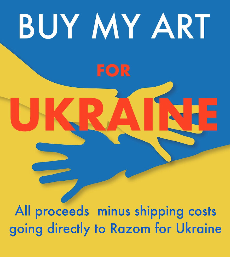 I Am So Distraught Over The Horrors In Ukraine, I Just Had To Do Something.