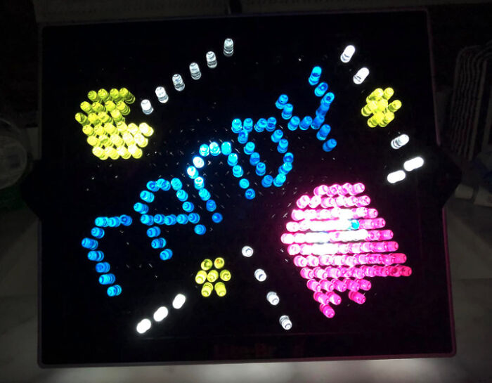 I Have Waaay Too Much Fun With My Lite Brite