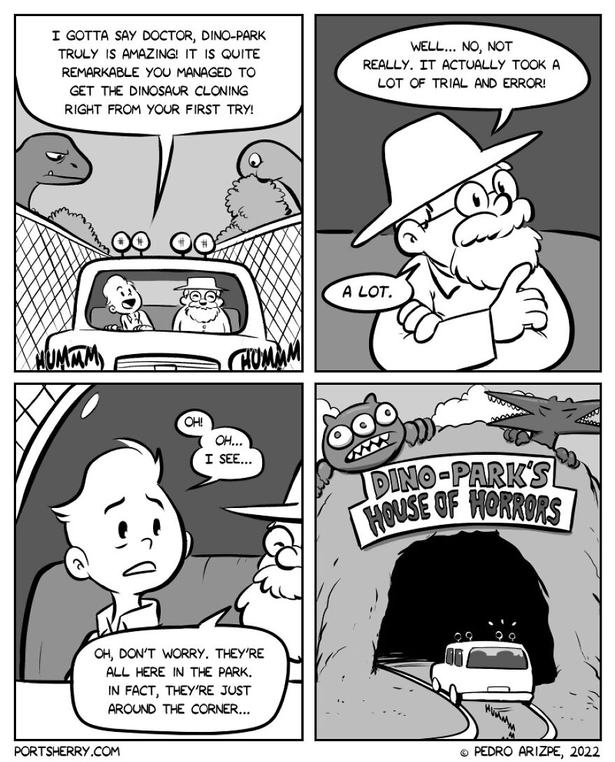 The Strange And Wonderful Comics Of "Port Sherry"