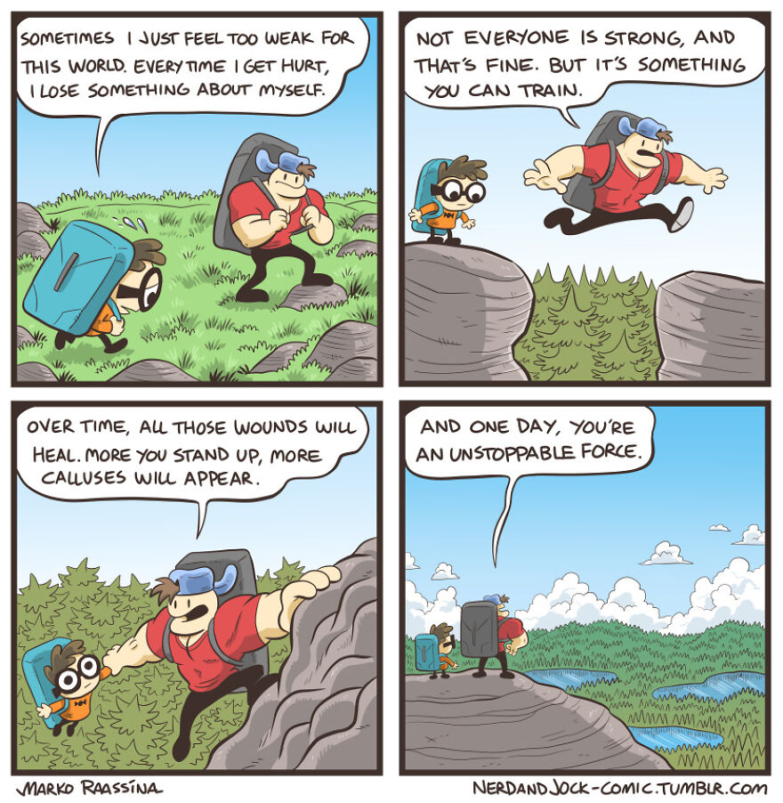 This Artist Makes Quirky Comics With Sudden Twists