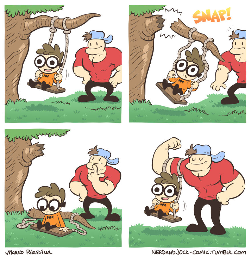 This Artist Makes Quirky Comics With Sudden Twists