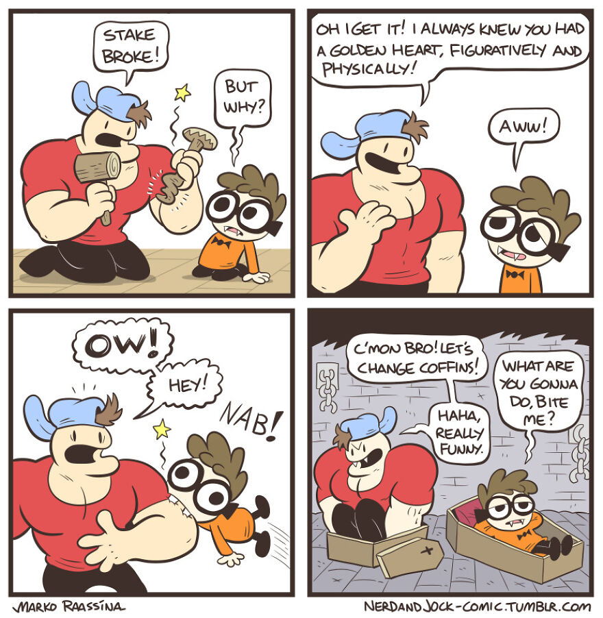 This Artist Makes Quirky Comics With Sudden Twists