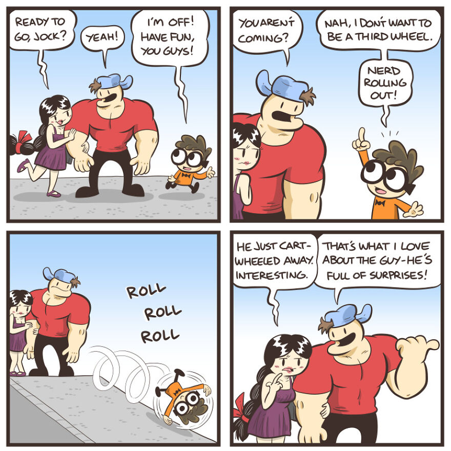 This Artist Makes Quirky Comics With Sudden Twists