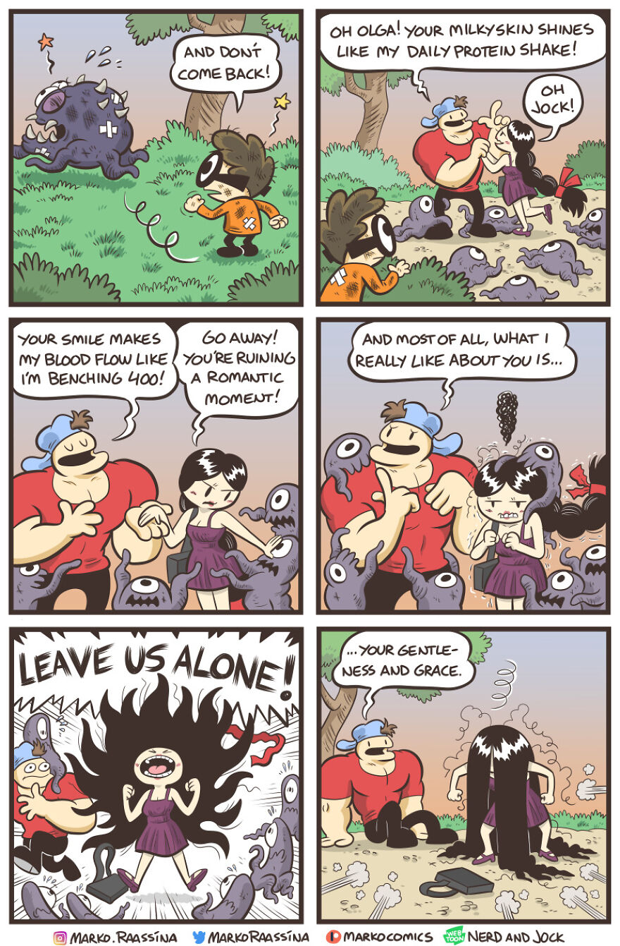 This Artist Makes Quirky Comics With Sudden Twists