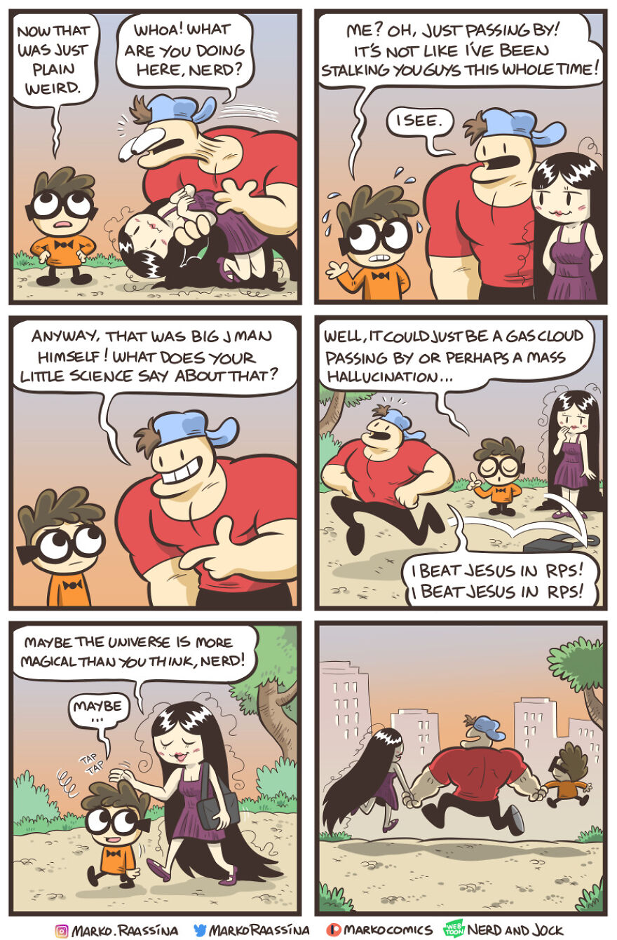 This Artist Makes Quirky Comics With Sudden Twists