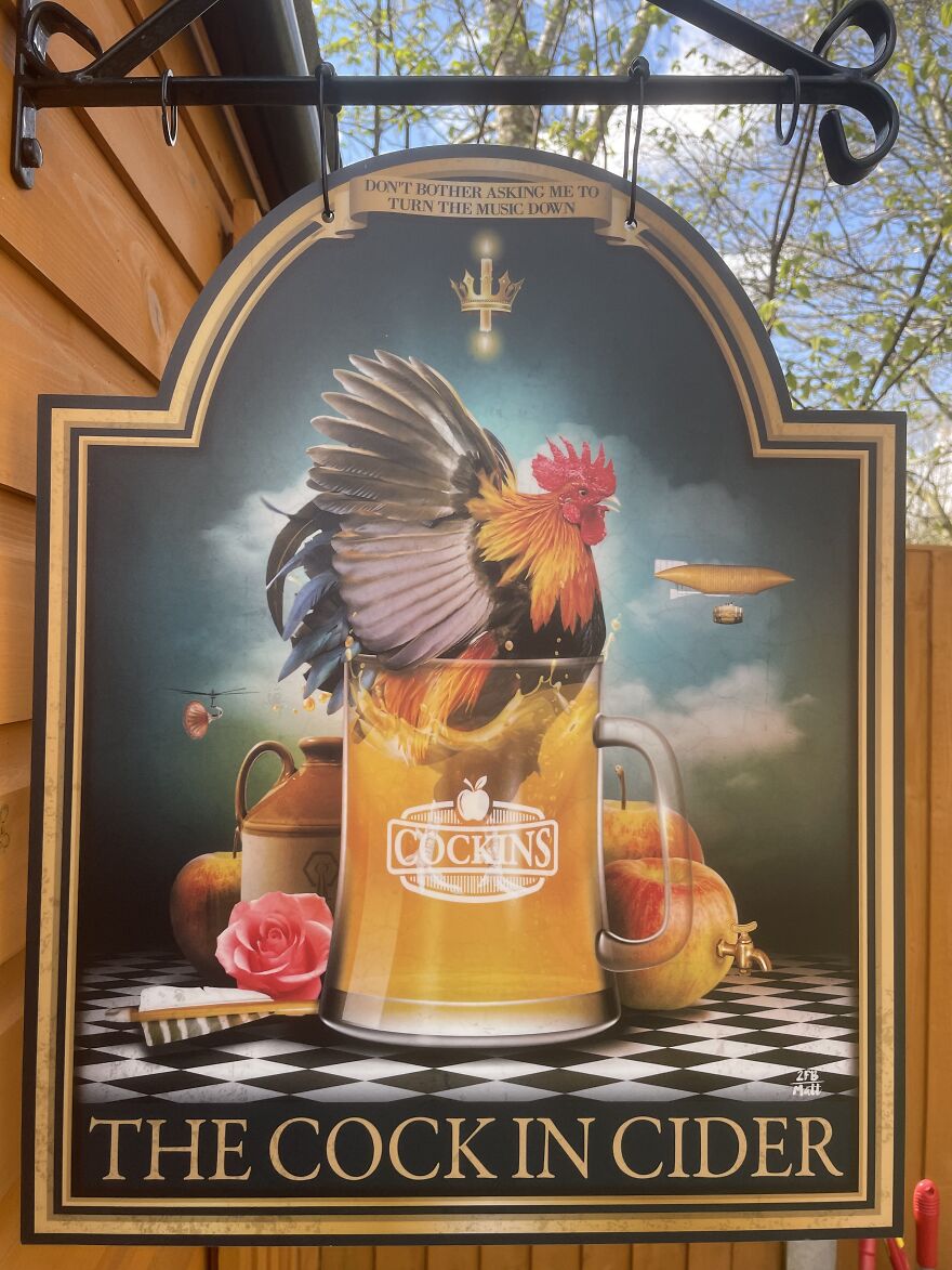 How's About A Cockerel In Your Cider.