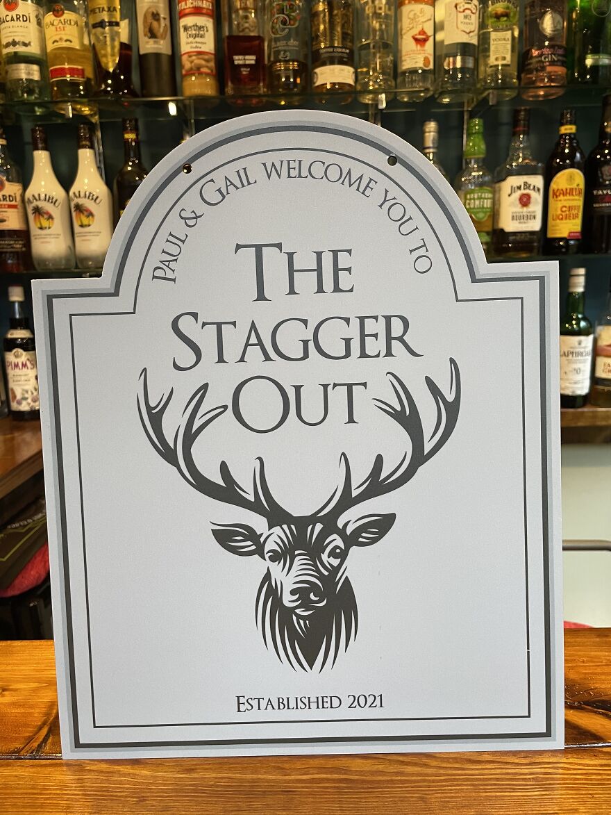 After A Good Night In It's Time To Stagger Out