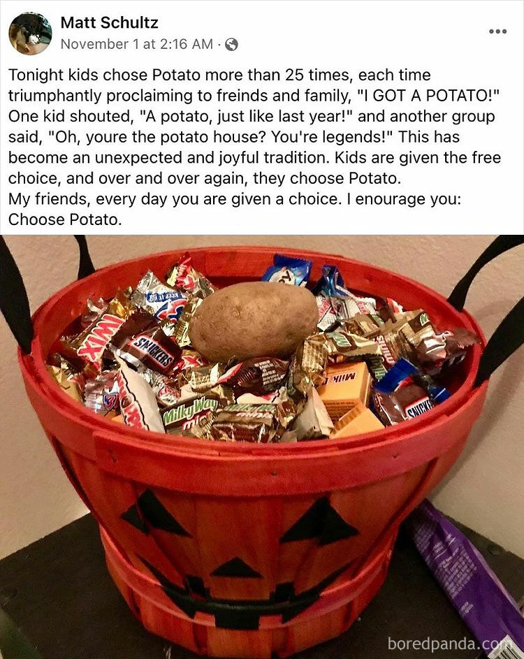 Halloween Potato!
