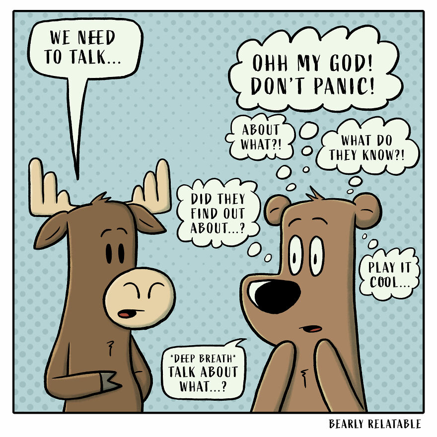 Bearly Relatable Comic