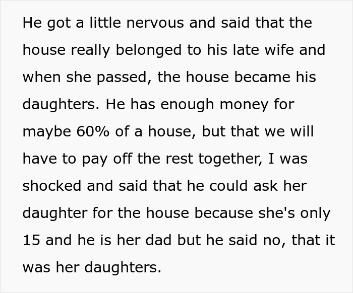 Man Reveals That His House Belongs To His Teen Daughter As An Inheritance From Her Late Mother, Fiancée Causes A Scene