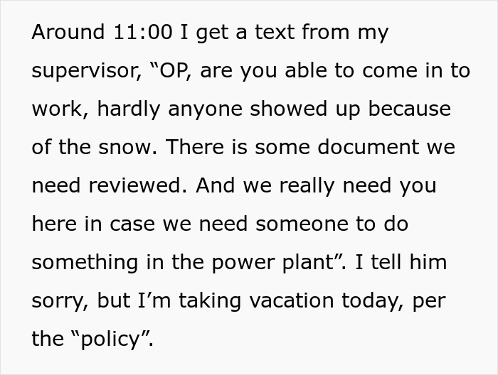 Boss Tells Employee They Can't Work From Home, Regrets It When They Use It To Their Advantage Boss Tells Employee They Can't Work From Home, Regrets It When They Use It To Their Advantage