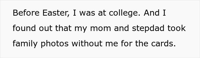 18-Year-Old Takes Cheesy “Family” Pics With Her Friends After She Found Out That Her Family Excluded Her From Their Easter Card Photoshoot 18-Year-Old Takes Cheesy “Family” Pics With Her Friends After She Found Out That Her Family Excluded Her From Their Easter Card Photoshoot