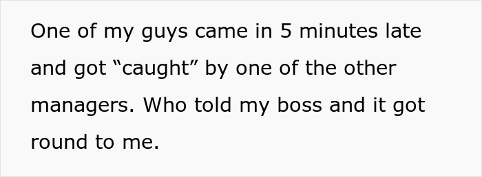 Boss wanted to teach late employee a lesson but ended up paying huge overtime when boss found out his team was helping out other departments