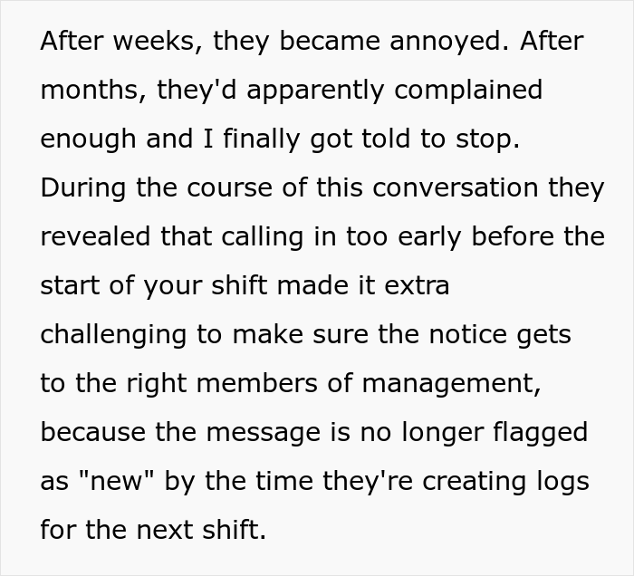 Employee Drives Management Nuts With His Malicious Compliance For 11 Years After He Got Disciplined For Being 22 Seconds Late Once Employee Drives Management Nuts With His Malicious Compliance For 11 Years After He Got Disciplined For Being 22 Seconds Late Once