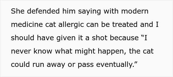 Allergy man went on a date with cat owner, guy made a scene when he said the relationship wouldn't work out