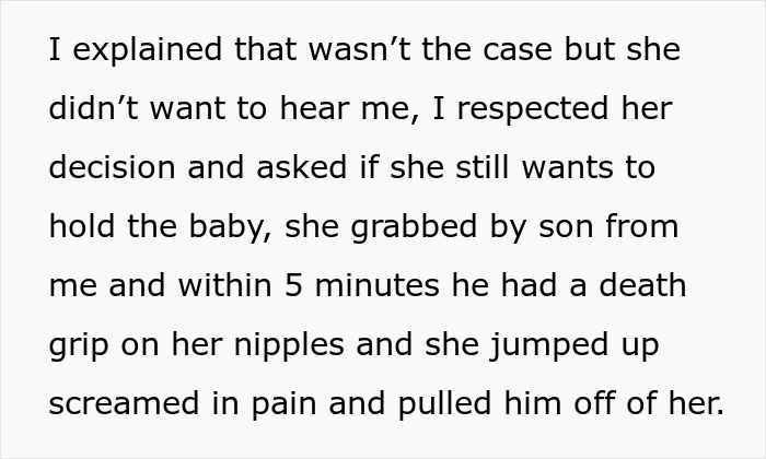 New Mom Warns Her Friend To Wear A Bra Before Meeting Baby, She Doesn't Listen And Calls Her Misogynistic New Mom Warns Her Friend To Wear A Bra Before Meeting Baby, She Doesn't Listen And Calls Her Misogynistic