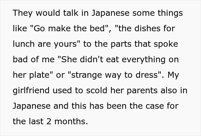 “AITA For Not Telling My Girlfriend And Her Family That I Can Speak Japanese?” “AITA For Not Telling My Girlfriend And Her Family That I Can Speak Japanese?”