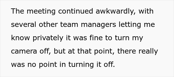 Employee Informs Meeting's Lead She's Using A Breast Pump And Won't Turn On Her Camera But They Insist So She Maliciously Complies Employee Informs Meeting's Lead She's Using A Breast Pump And Won't Turn On Her Camera But They Insist So She Maliciously Complies