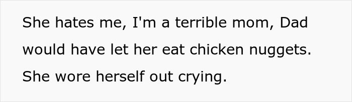 “AITA For Being Upset That My Ex-Husband Fed Our Vegan Daughter Chicken McNuggets”