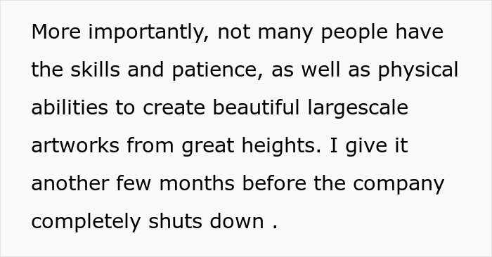 Boss Demands Muralists Paint During Rainfall, Which Inevitably Destroys It Because Of Malicious Compliance Boss Demands Muralists Paint During Rainfall, Which Inevitably Destroys It Because Of Malicious Compliance