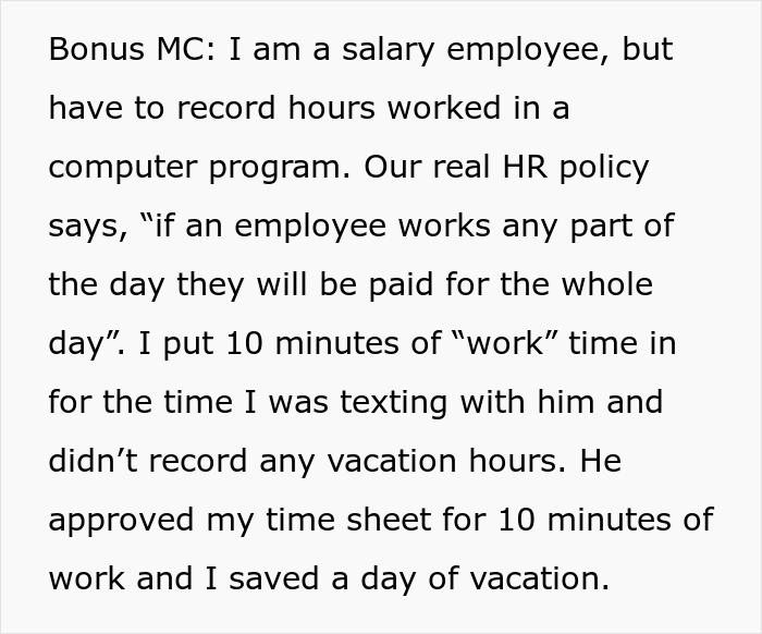 Boss Tells Employee They Can't Work From Home, Regrets It When They Use It To Their Advantage Boss Tells Employee They Can't Work From Home, Regrets It When They Use It To Their Advantage