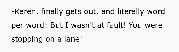 Truck Driver Maliciously Complies To Letting A Karen Illegally Pass Him In Traffic, She Immediately Crashes Into A Cop Car Truck Driver Maliciously Complies To Letting A Karen Illegally Pass Him In Traffic, She Immediately Crashes Into A Cop Car