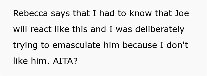 "Am I The Jerk For 'Emasculating' A Guy By Winning Against Him In A Game?" "Am I The Jerk For 'Emasculating' A Guy By Winning Against Him In A Game?"